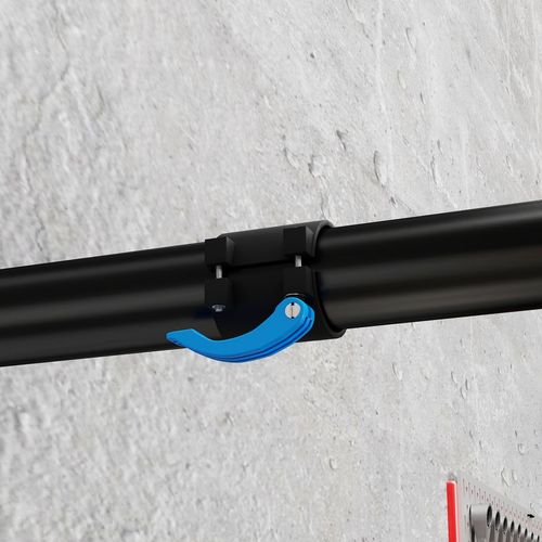 HOMCOM Bike Repair Stand, Wall Mount Bike Workstand w/ Adjustable Clamp