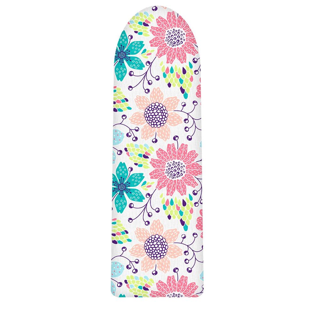 VINSANI Premium Ironing Board Cover | Fast & Smooth Ironing | Non-Slip Cotton | Easy Fit | Machine Washable