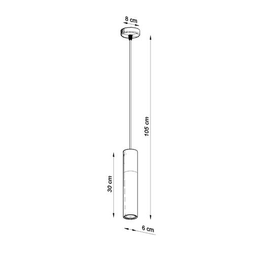 Pendant lamp steel, wood Pablo modern Design GU10