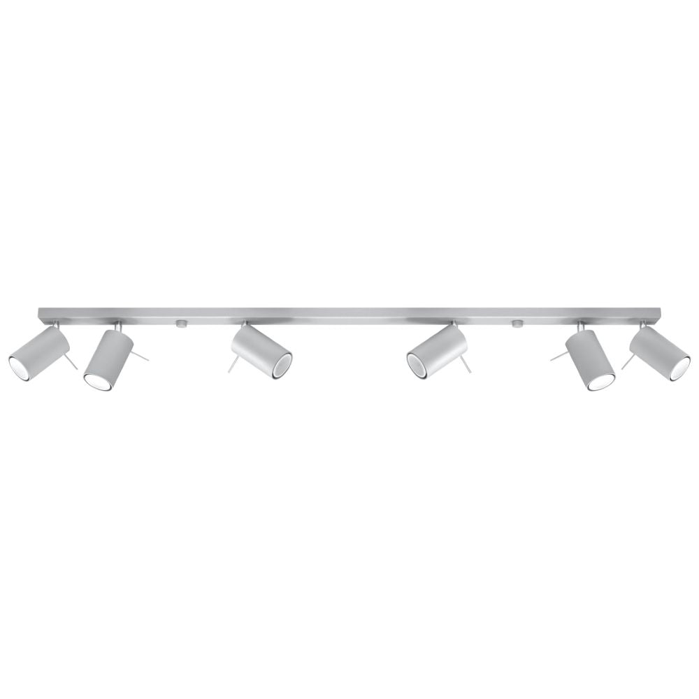 Modern Steel Ring Ceiling Lamp - High Quality GU10 Spotlights