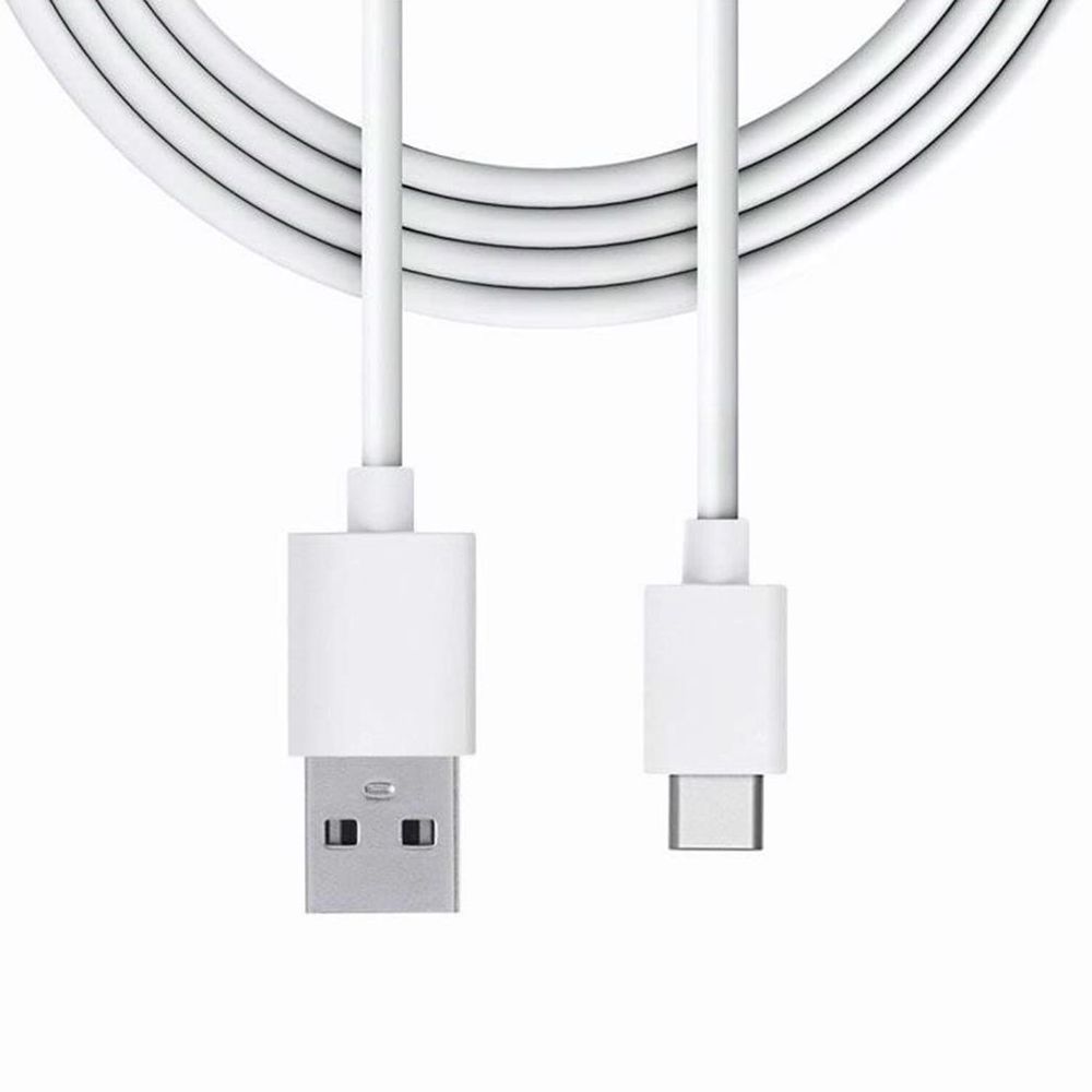 GVC USB to Type C Cable, Fast Charging & Syncing, 3M - White