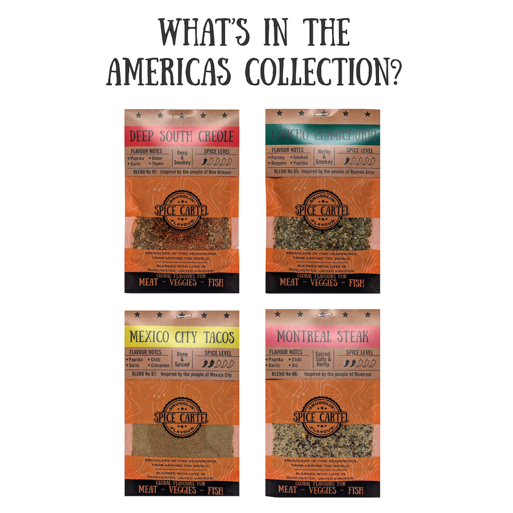 Americas Spice Gift Box | Flavours From North & South America