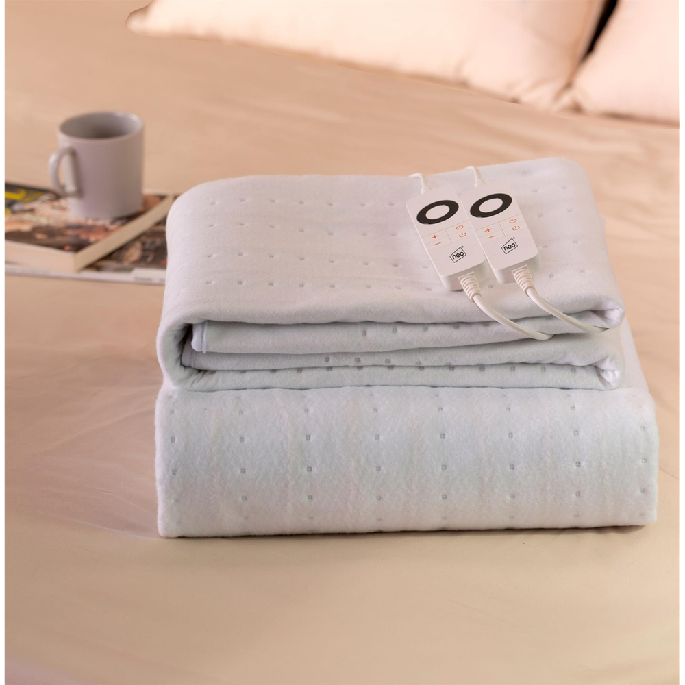Premium Dual-Control Electric Heated Underblanket - Adjustable Warmth & Auto Shut Off