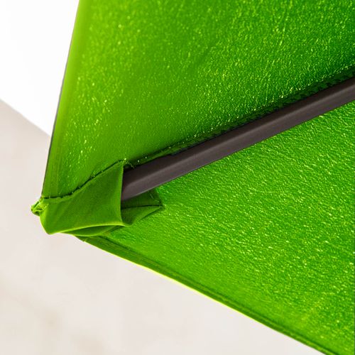 2.8m Patio Sun Umbrella Parasol Outdoor Green BASE NOT INCLUDED