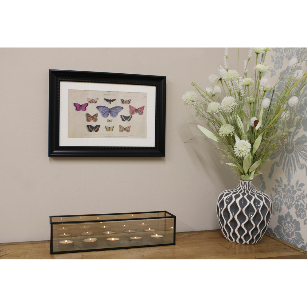 Exquisite Mirrored Tealight Holder - Perfect for Any Mantel or Tabletop