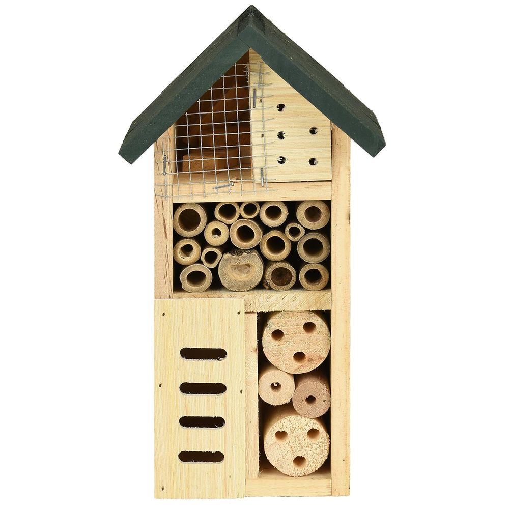 ASAB Insect Hotel Bug House Chalet Backyard Garden Outdoor Hanging Nesting