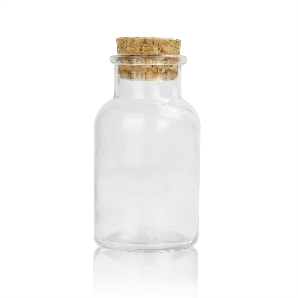 150ml Glass Spice Jars with Cork Lid - Set of 12 | Maison & White