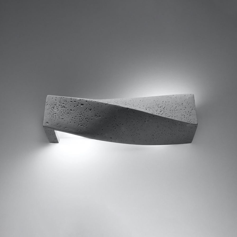 Modern Wall Lamp: Concrete Sigma Design | E27 | High Quality