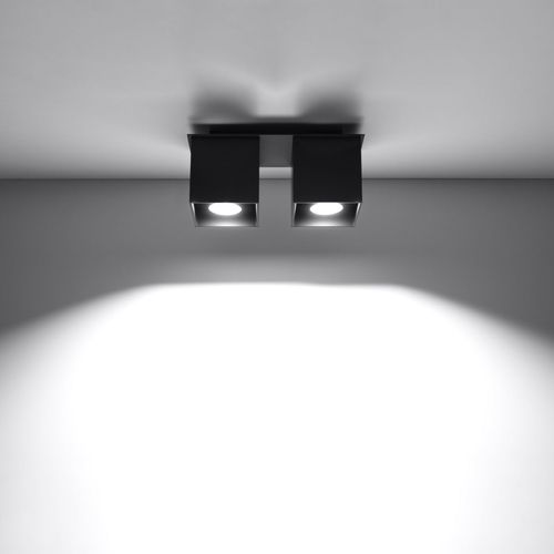 مصباح سقف ألومنيوم Quad بتصميم عصري GU10