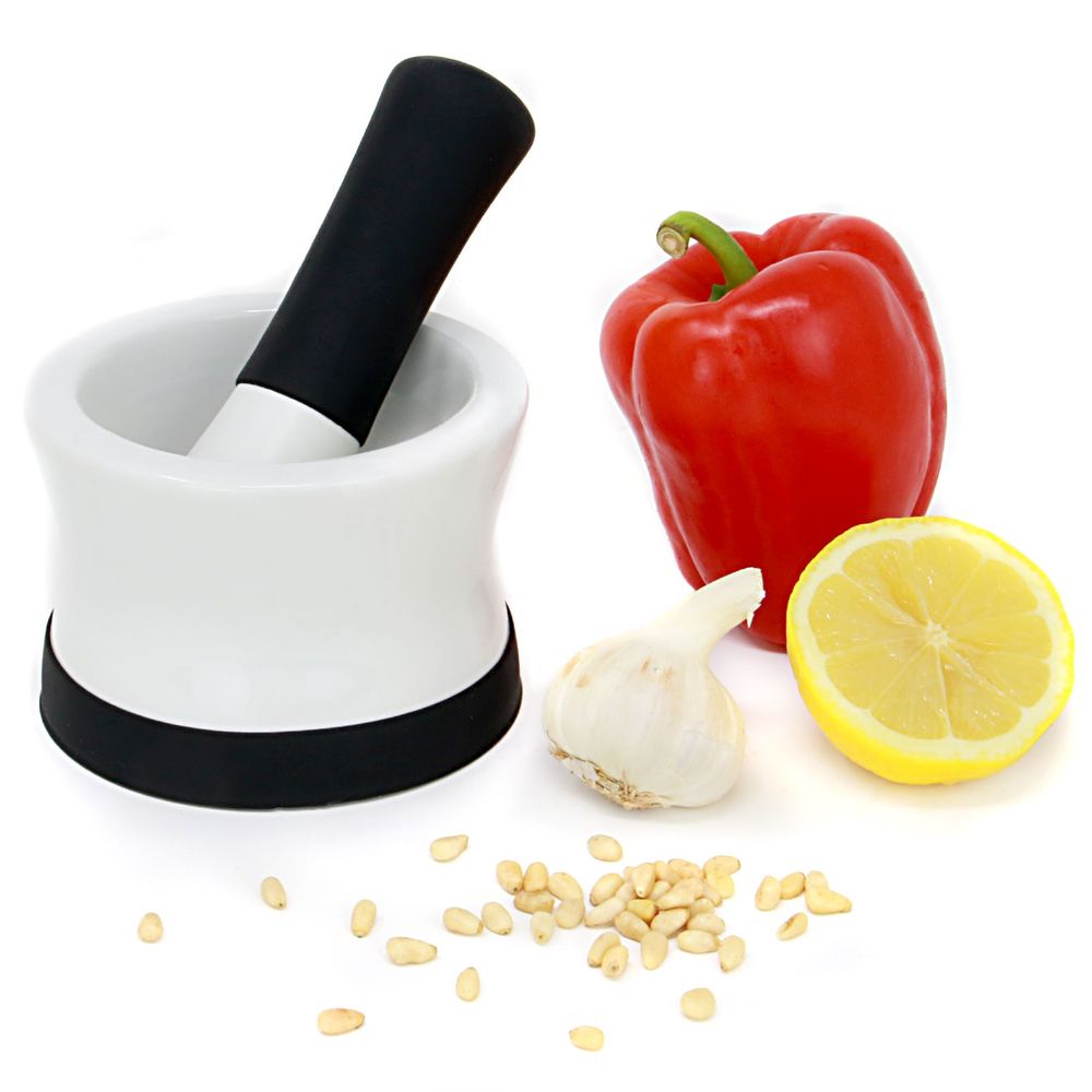 Efficient Ceramic Pestle & Mortar Set | Maison & White
