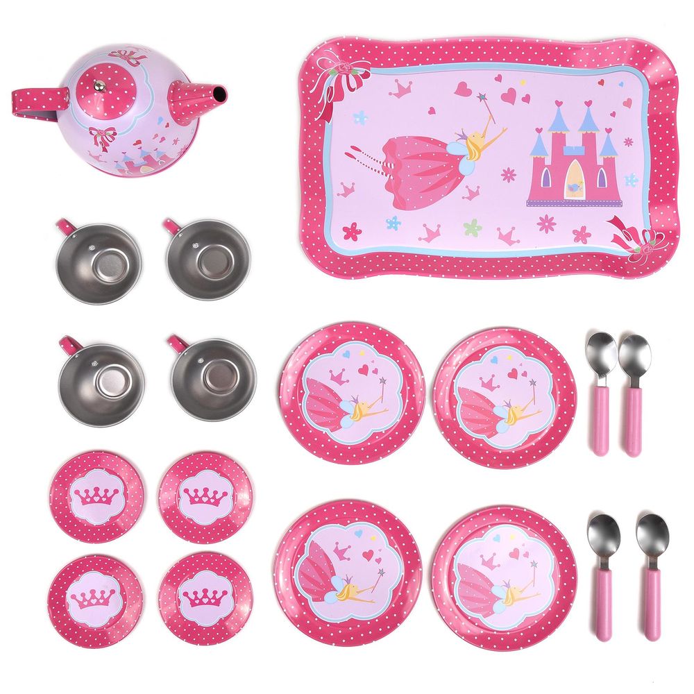 SOKA Tea Set - Fairy Tale Illustrations for Perfect Playtime - High Quality & Safe - Ideal for Imaginative Play - Best Gift for Kids