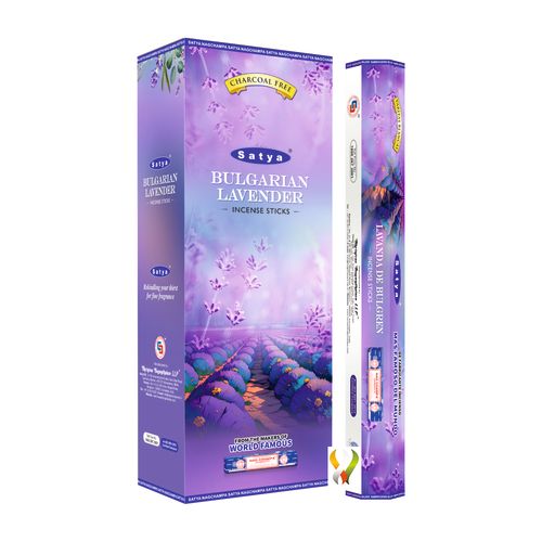 Satya Bulgarian Lavender Hexa - 120 Sticks