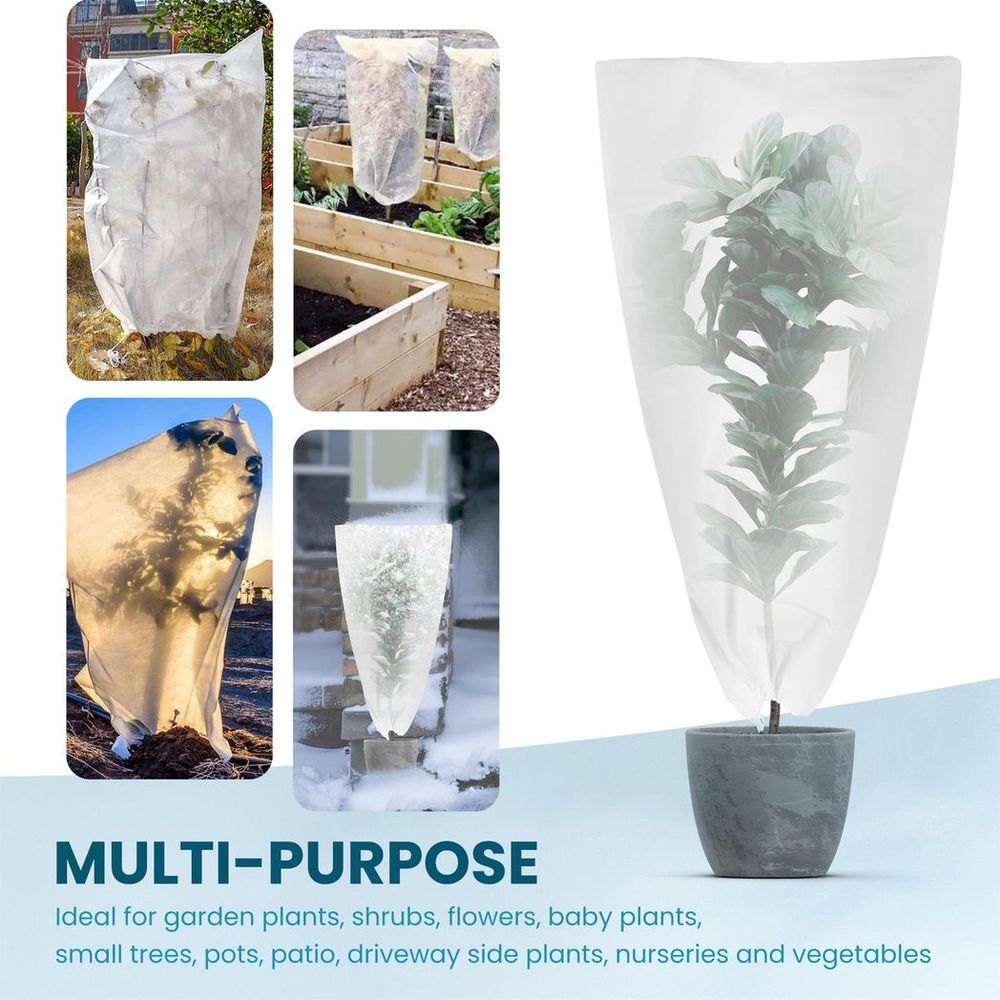 ASAB Anti-Freeze Frost Plant Cover 60 x 80cm 2 Pack