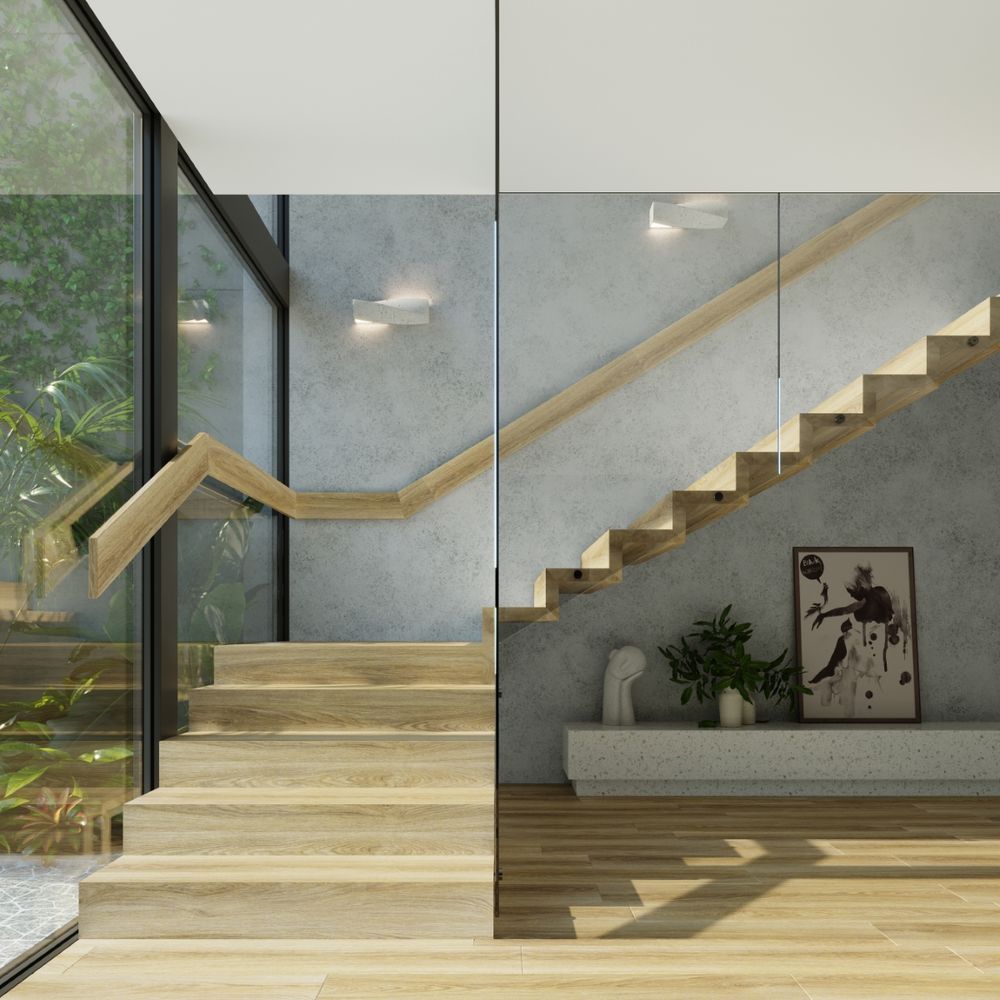 Modern Wall Lamp: Concrete Sigma Design | E27 | High Quality