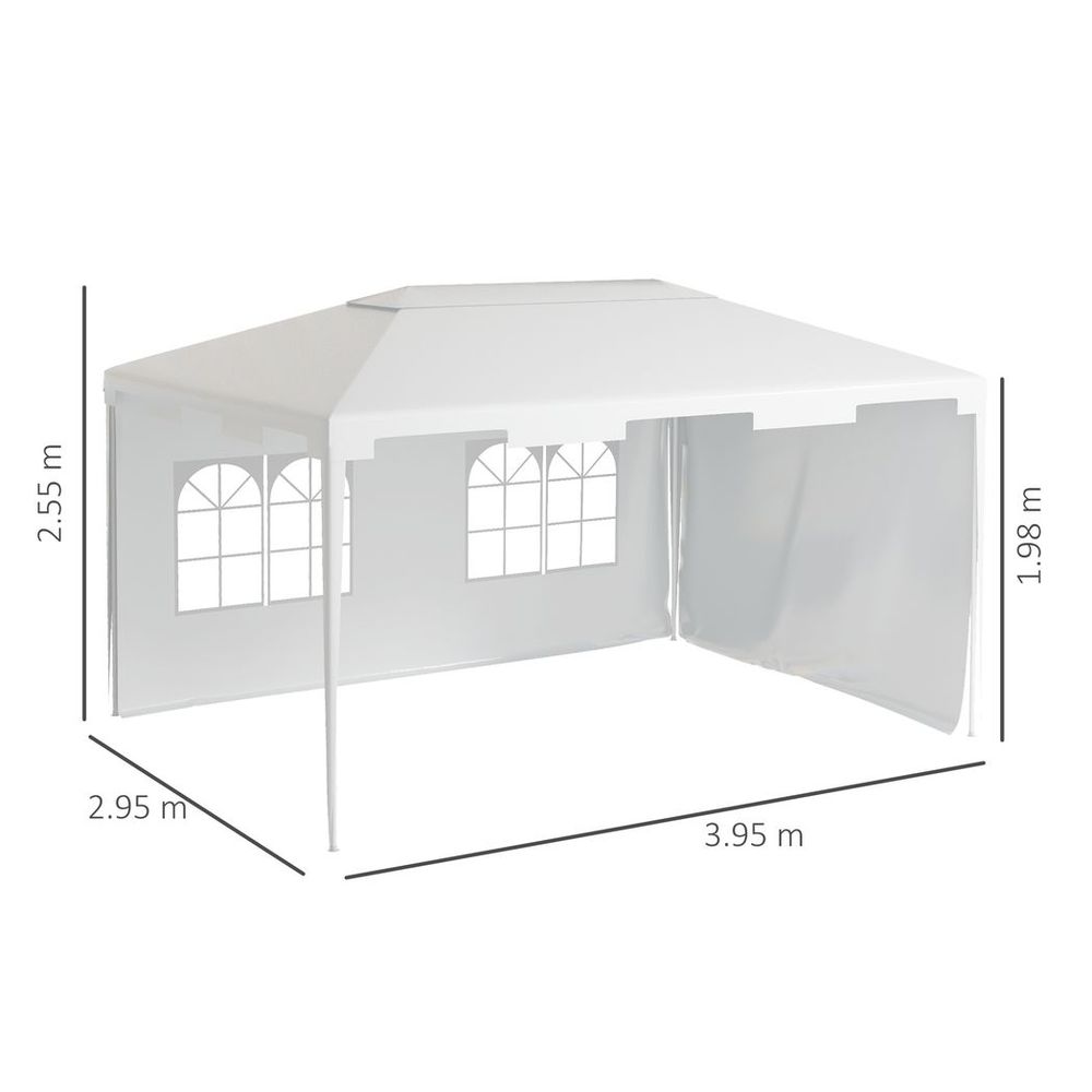 High Quality 3x4m Garden Gazebo Canopy Tent - Perfect for Outdoor Events and Parties!