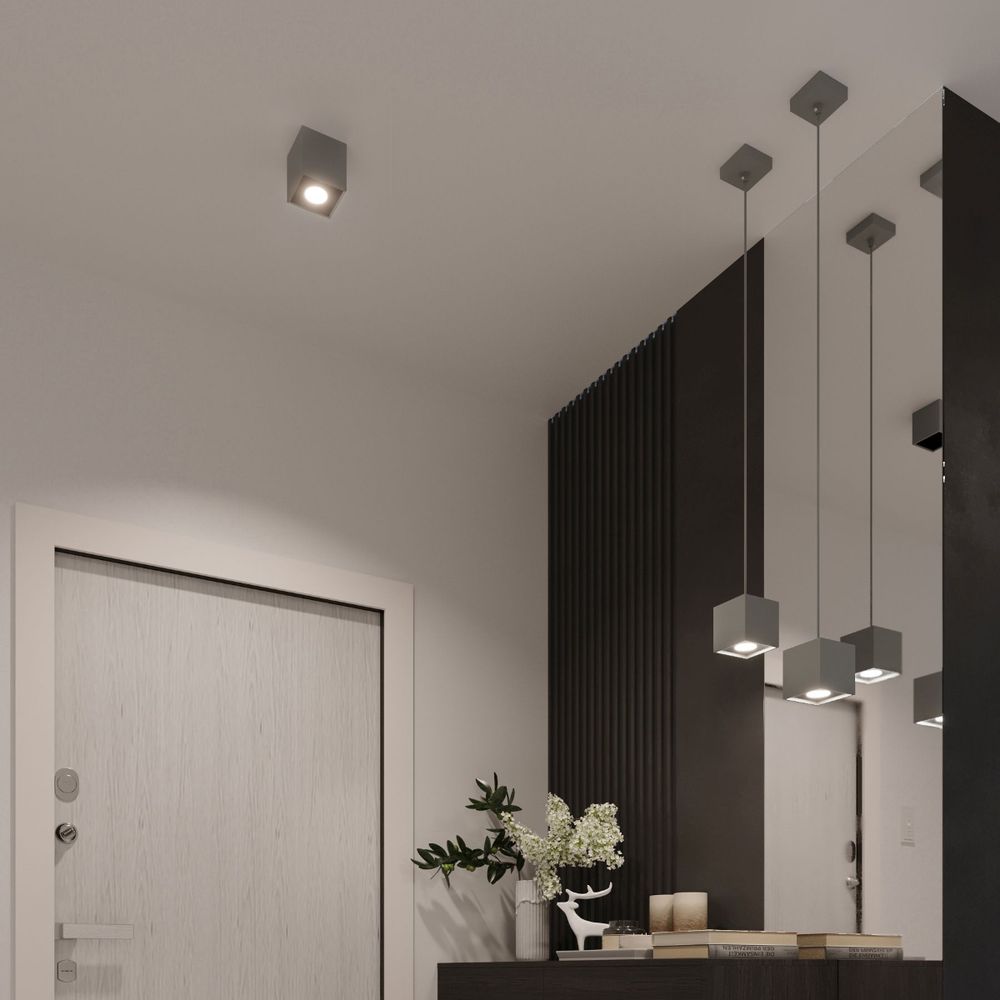 Modern Aluminum Quad Ceiling Lamp - High-Quality GU10 Design for Any Room Décor!