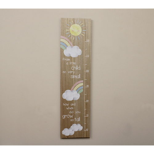 Rainbow Height Chart
