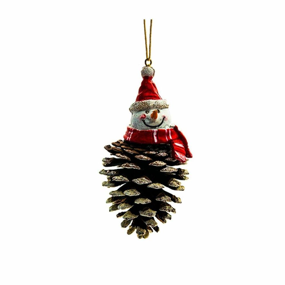 Christmas Ornament Gift 30.5cm Pinecone Wood