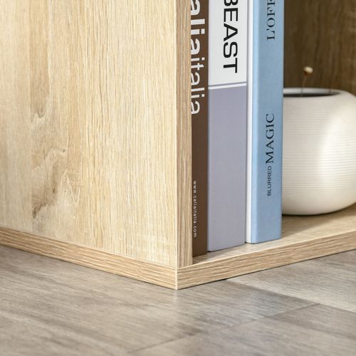 HOMCOM Cubic Cabinet Bookcase Storage Shelves for Home Office
