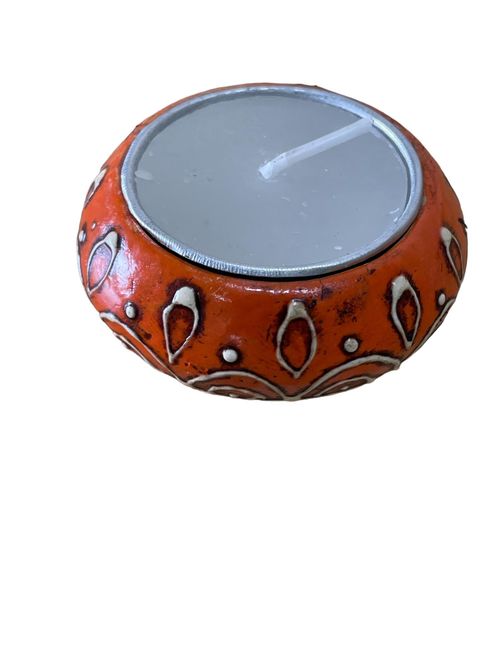Multi Coloured Scented Tea Light Candles, Pack of 4