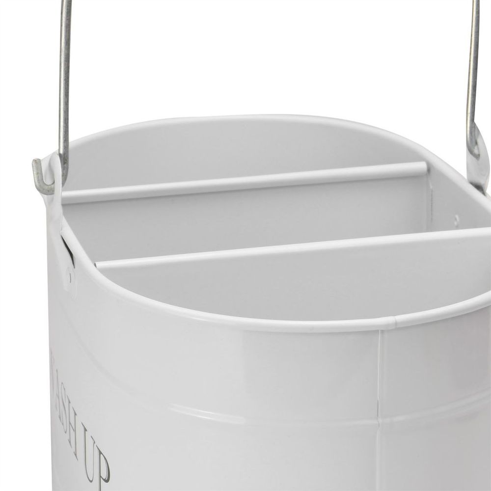 Wash Up Tidy Chalk White | M&W
