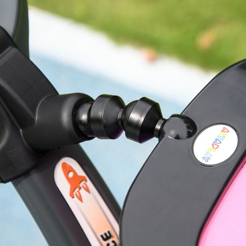 AIYAPLAY 3 in 1 Ride on Push Car, Cartoon Robot Foot to Floor Slider