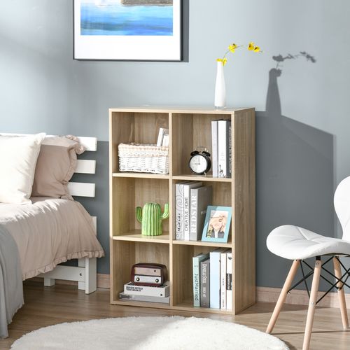 HOMCOM Cubic Cabinet Bookcase Storage Shelves for Home Office