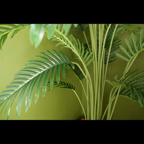 150cm Large Artificial Areca Palm Tree Potted in Black Pot