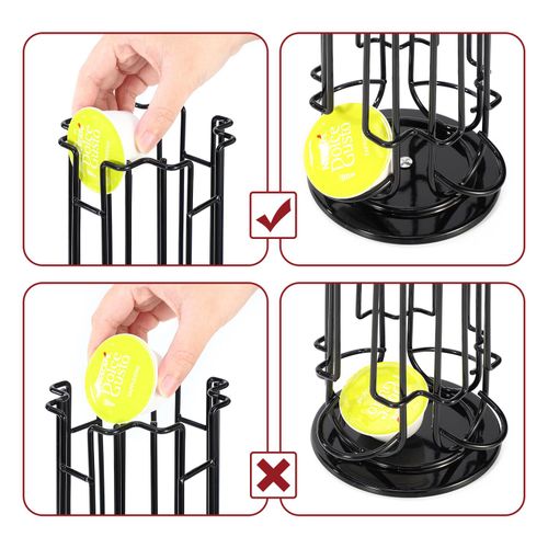 VINSANI 24 POD BLACK COFFEE POD STAND 0000183
