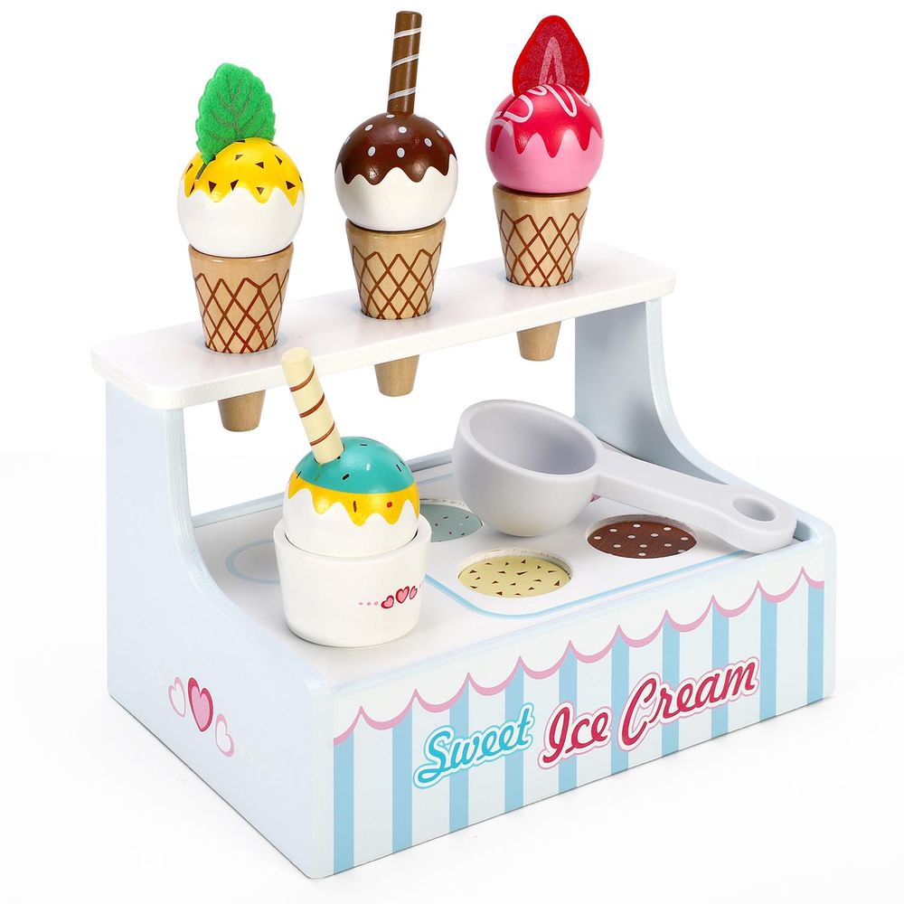 SOKA Mini Ice Cream Shop 0000477 – Colorful, Educational Playset