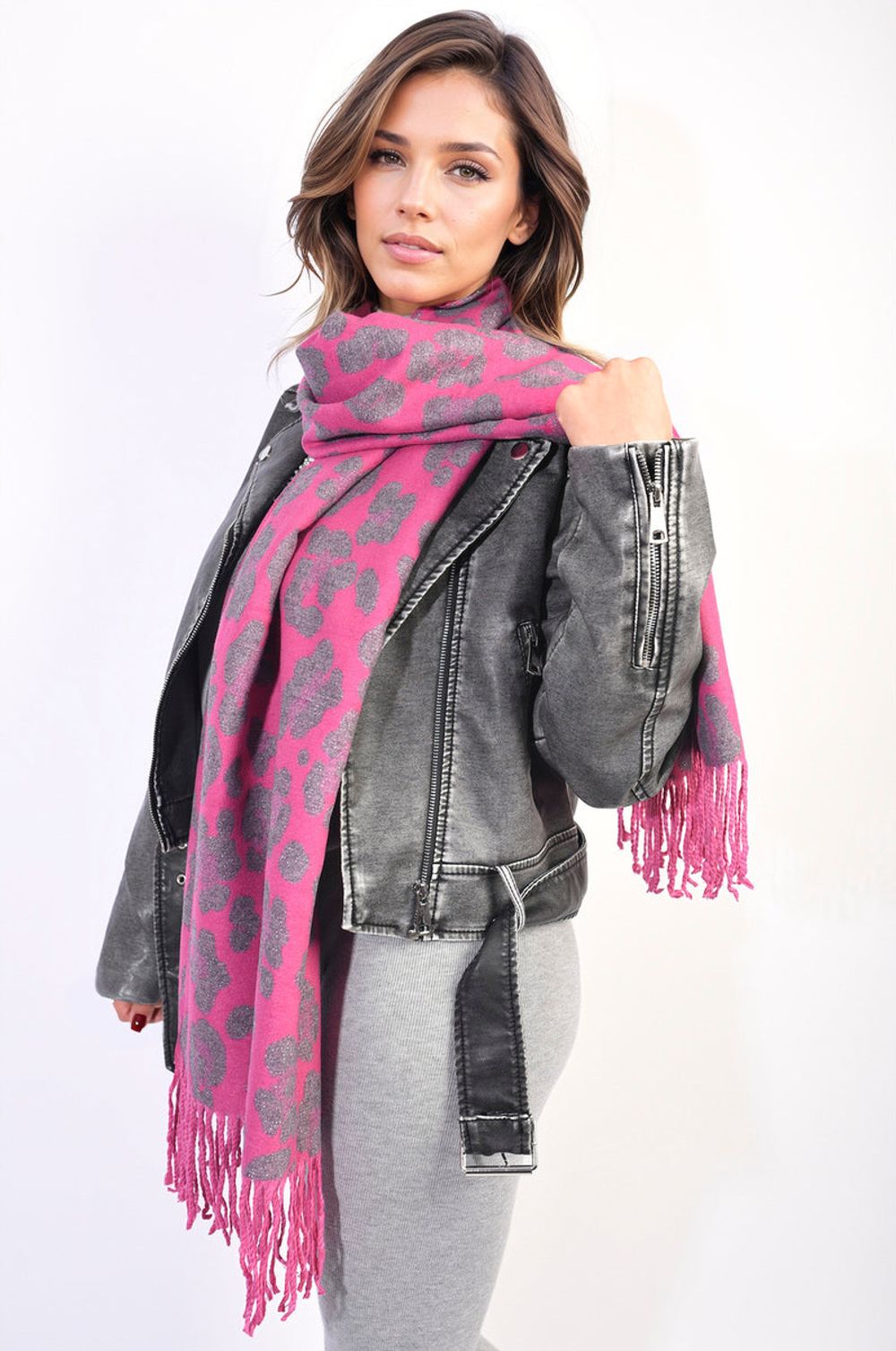 Bold Animal Print Scarf, High Quality & Stylish