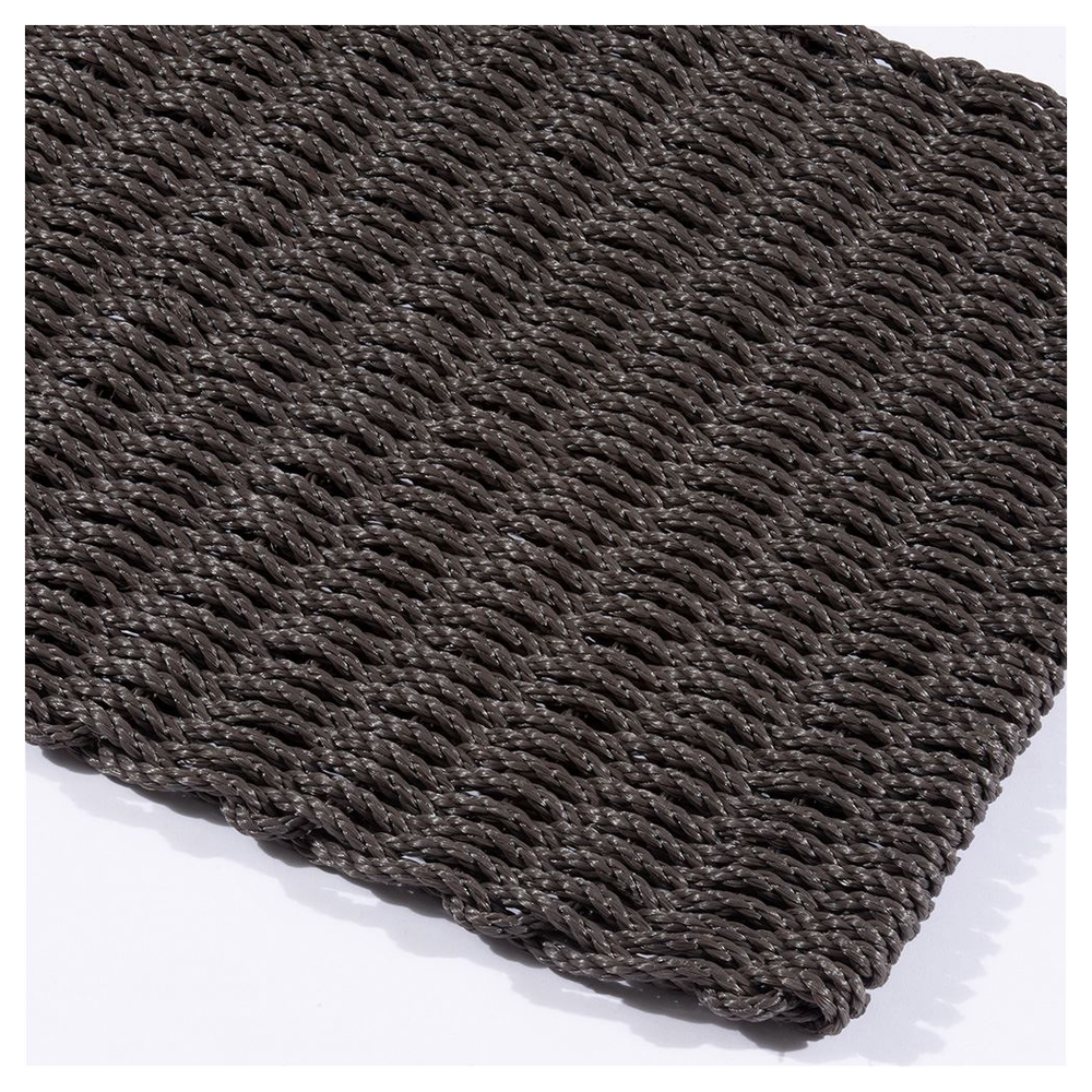 Premium Braided Polypropylene 45x75cm Slate Doormat - Best Quality, Durable, Stylish