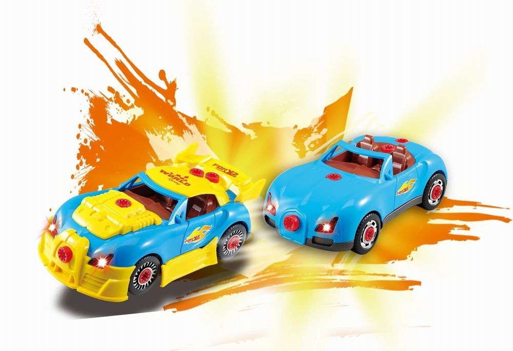 SOKA TAKE APART CAR KIT 0007619: Dismantle & Rebuild for Hours of Fun! STEM Toy with Realistic Design. Certified Quality.