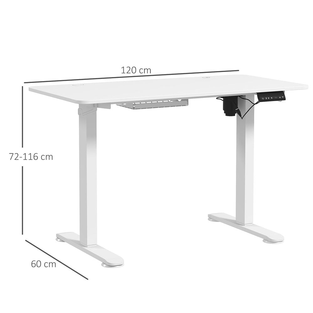 Effortlessly Switch Between Sitting & Standing with Vinsetto Electric Desk