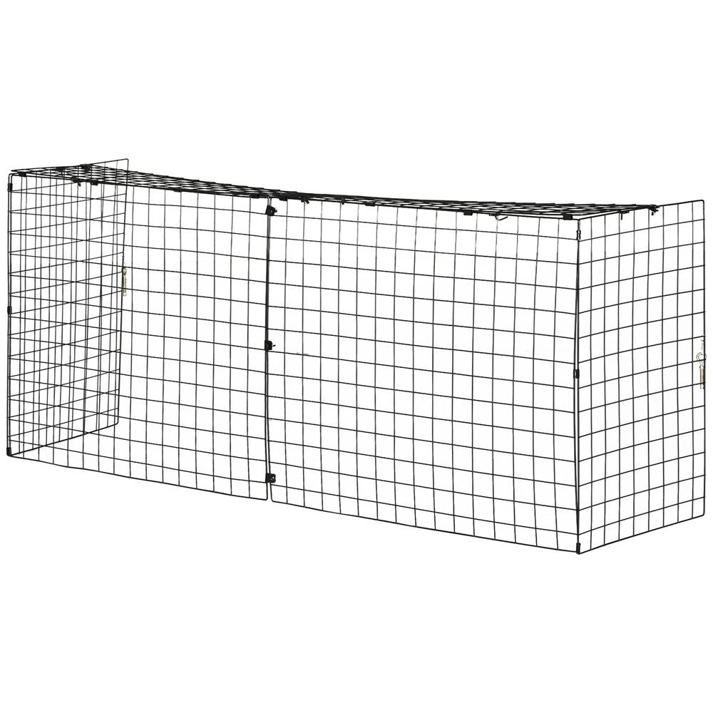 Extendable Fireguard Screen-Black