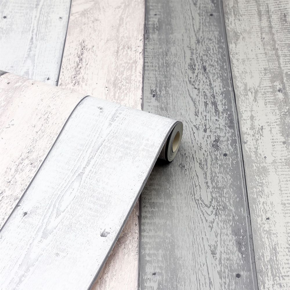 Premium Quality Painted Wood - Pink/Grey SW12