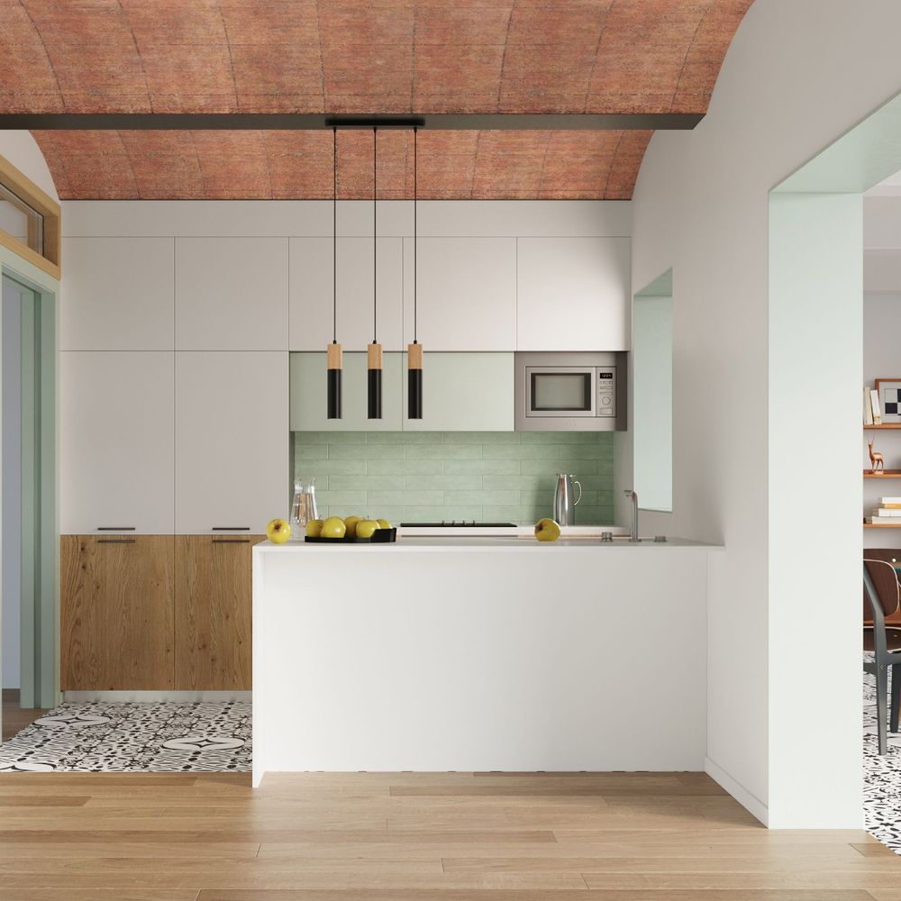 Pablo Pendant Lamp: Steel & Wood, Modern Design, GU10