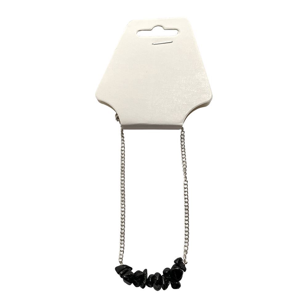 Timeless Elegance: Silver Chain Chips Bracelet