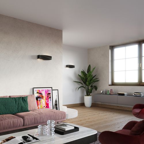 مصباح حائط سيراميك وزجاج بتصميم عصري من سيجما E27