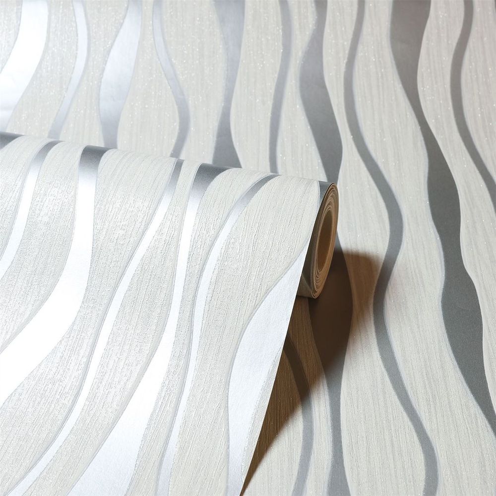 Premium Metallic Wave White/Silver sw12 – Highest Quality, Guaranteed!