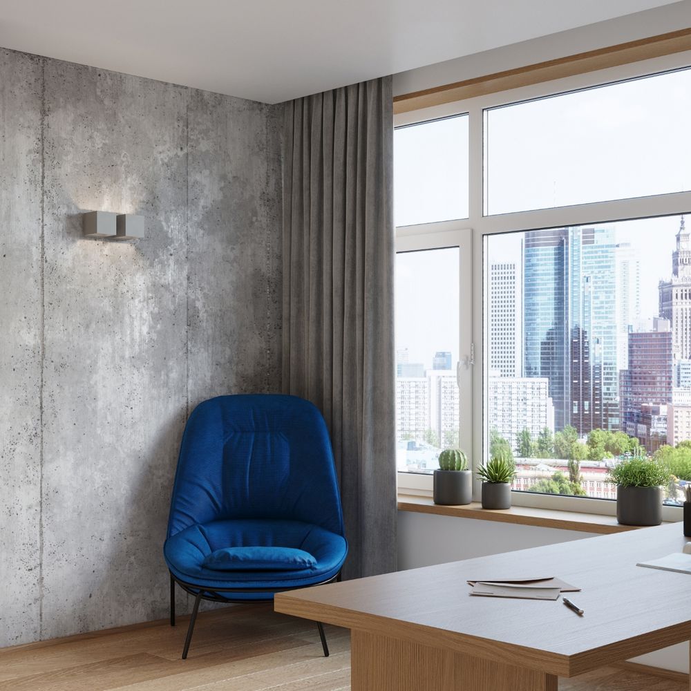 Modern Aluminum Wall Lamp - Quad Collection, G9