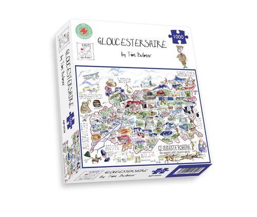 Gloucestershire - Tim Bulmer 1000 piece Jigsaw Puzzle