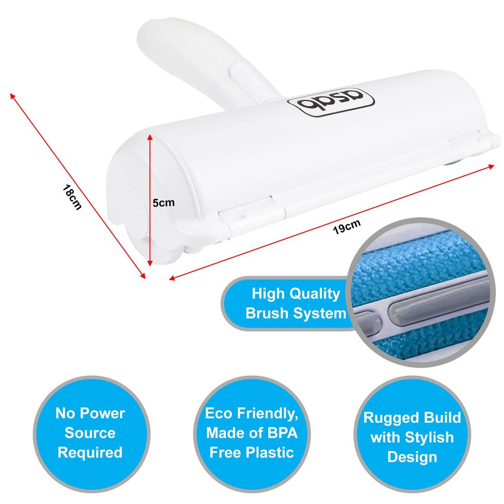 ASAB Pet Hair Remover - Effective, Durable, Portable, Easy to Clean Roller for All Pet Owners - Quality at its Best!