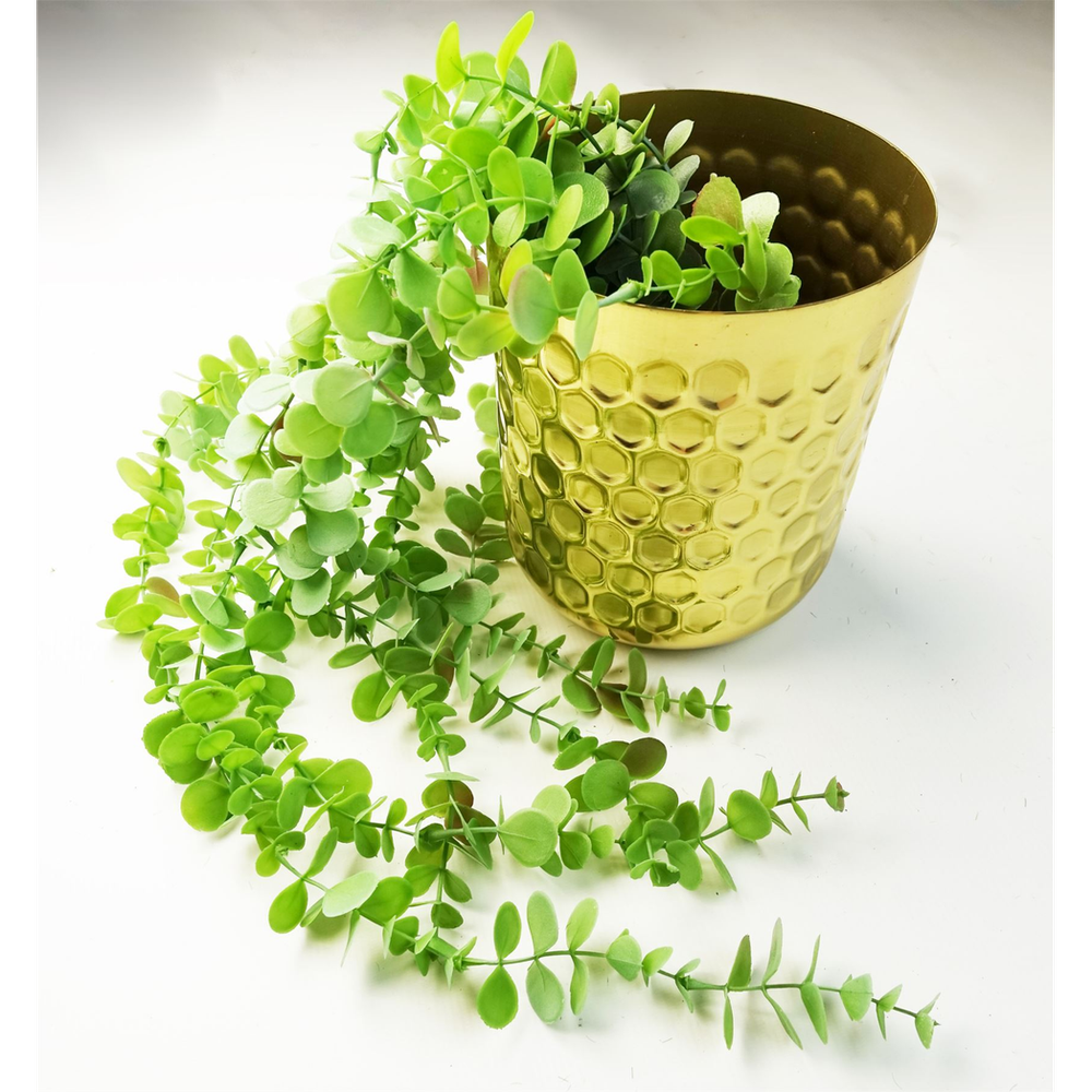 80cm Artificial Trailing Green Eucalyptus Plant Realistic