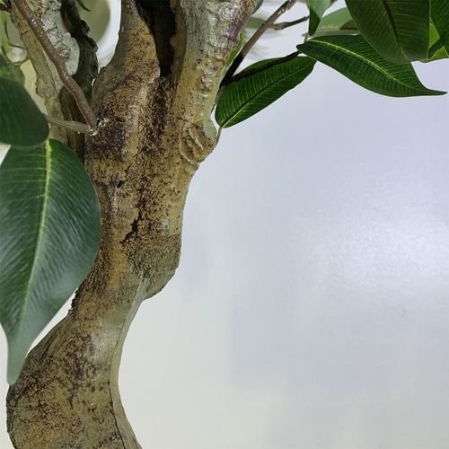100cm Leaf Realistic Artificial Ficus Tree / Plant Bush Ficus Copper Planter