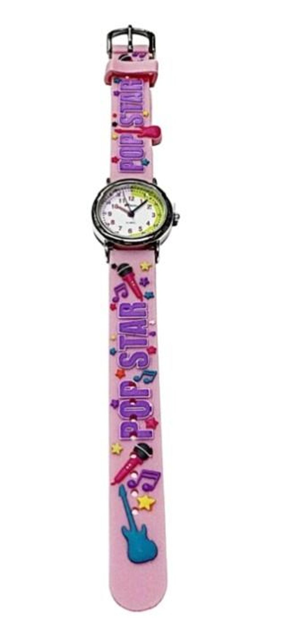 Ravel Children Girls 3D Cartoon Time Teacher Watch