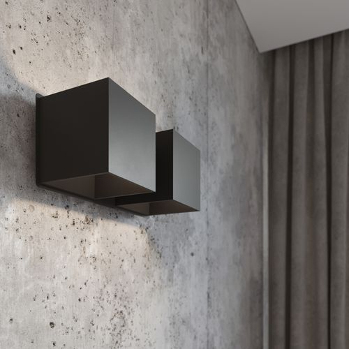Wall lamp aluminum Quad modern Design G9