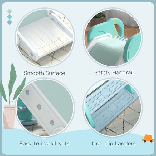 AIYAPLAY Foldable Kids Slide, Baby Slide for 1.5-3 Years