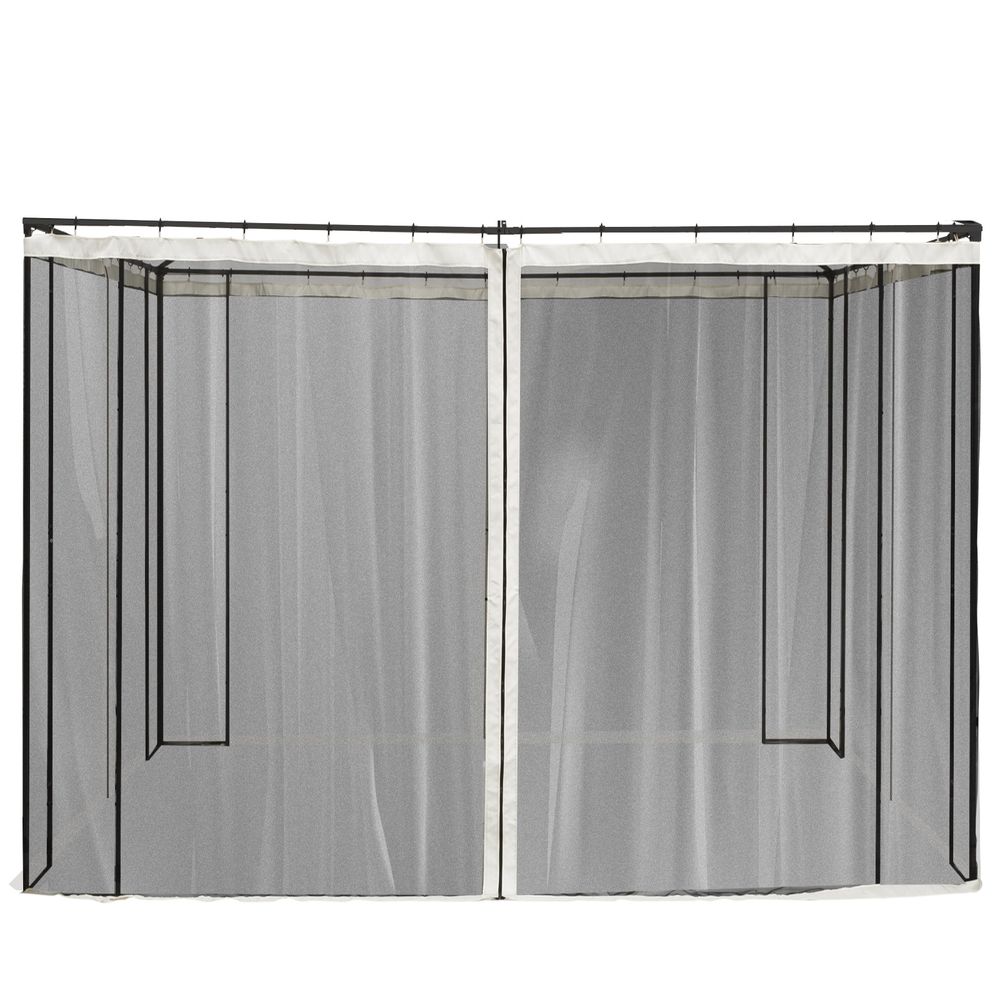 Universal Replacement Mesh Netting Screen Walls fits 300cm x 300cm Gazebo