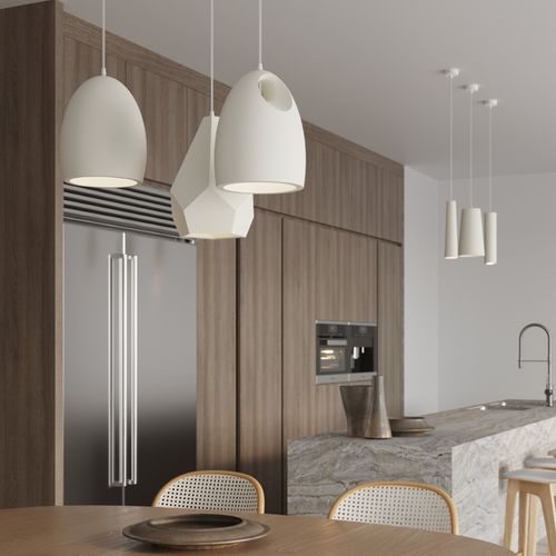 Pendant lamp ceramics Bukano modern Design E27